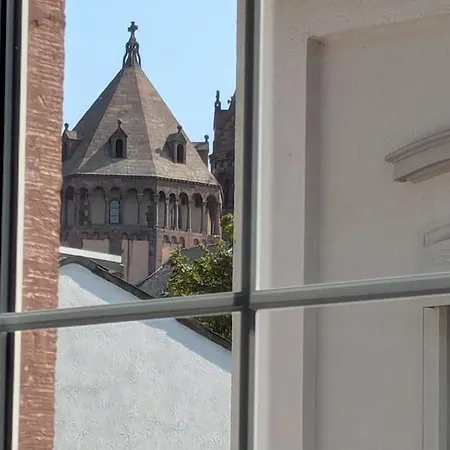 Stadtnahe Wohnung Direkt Am Dom Worms Exterior foto